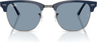 Ray-Ban Sunglasses Rb3016 687956 Clubmaster Blue Gunmetal/Blue Unisex