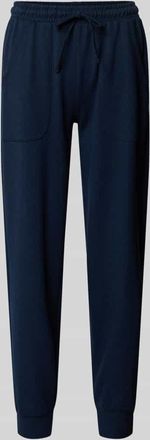 Christian Berg Slim Fit Sweatpants mit Viskose-Anteil in Dunkelblau, Gr&ouml;&szlig;e XXL
