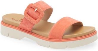 The Flexx Atena Platform Slide Sandal in Papaia Camoscio at Nordstrom, Size 8Us