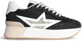 Liu Jo Dreamy 03 Sneakers Zwart Su&egrave;de - Dames - Sneakers - Veelkleurig - 40 EU - Su&egrave;de - Schoenen
