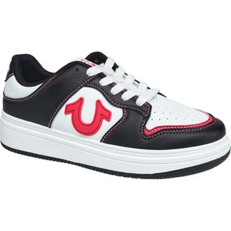 True Religion Flo Sneaker in Black Red at Nordstrom, Size 10