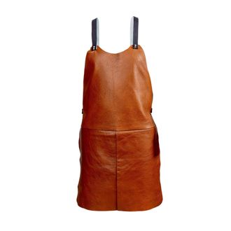 OEM Delantal Protector De Cuero Para Soldadura Delantal Protector De Cuero Para Soldadura, Naranja
