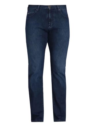 Emporio Armani J45 cotton jeans - men - pure cotton - 34 - Blue