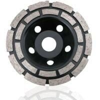 OEM Disco Abrasivo De Diamante, 230 X 22,2 Mm, Doble Hilera, Para Lijar Hormig&oacute;n, Piedra, Granito, Mortero, Mamposter&iacute;a, Uso Universal - Crezuo