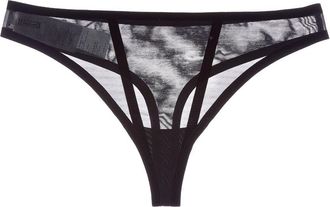 Wolford Bonded To Tulle Thong