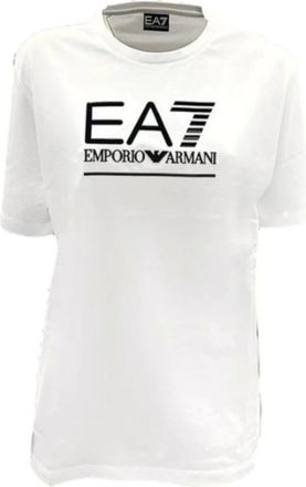 Emporio Armani Emporio Armani Ea7, Tops, Dames, Wit, XS, Short Sleeve T-Shirt