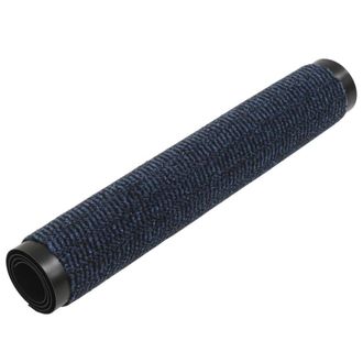 Berkfield Home Durable Dust Control Mats 2 pcs Rectangular Tufted 90x150 cm Blue