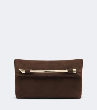 Amanu Studio Egypt suede clutch