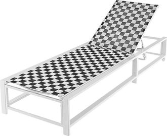 Costway Costway - Adjustable Patio Chaise Lounge Outdoor Lounge Chair with Wheels