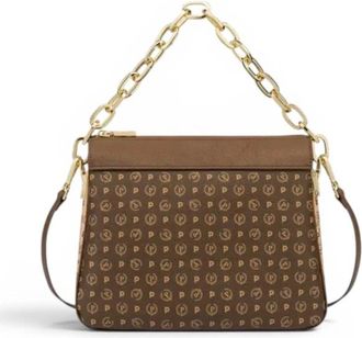 Pollini Tassen, Dames, Bruin, ONE Size, Heritage Schoudertas