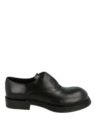 Ferragamo Fanni Leather Oxfords