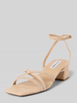 Steve Madden Sandalette aus Leder mit Blockabsatz Modell GLEAMS in Sand, Gr&ouml;&szlig;e 37