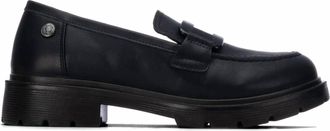 Refresh Womens Casual Moccasins Loafer In Black