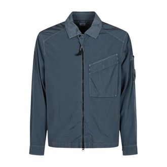 C.P. Company C.P. Company - Chrome-R Overshirt - Jackets - Hombre - Azul - XL
