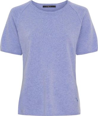 BTF-CPH Camiseta de Cachemira y Merino - Knitwear - Mujer - Azul - 2XL
