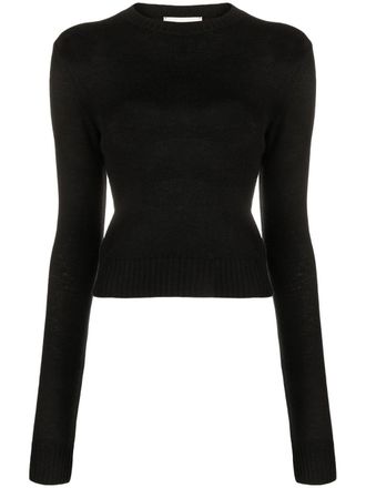 Jil Sander Maglione girocollo - Nero