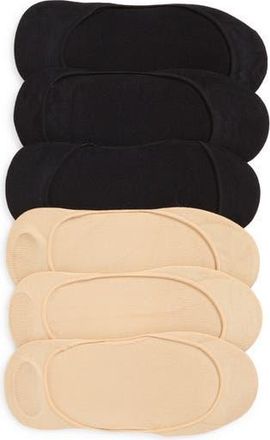Hue Ultra Low 6-Pack Liner Socks in Assorted Pack at Nordstrom Rack, Size Small/medium
