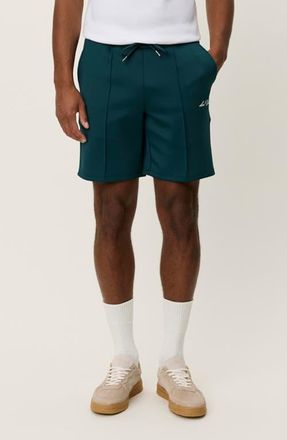 Les Deux Ballier Crew Track Shorts in Sea Moss Green at Nordstrom, Size Medium