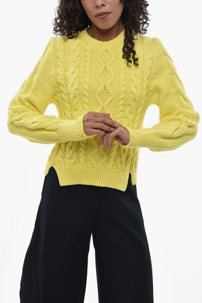 Stella McCartney Maglia Cropped Fit a Trecce Stella McCartney