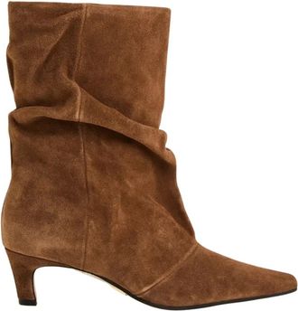 Steve Madden Vexa Enkelboot - Dames - Schoenen - Bruin - Maat: 37 EU Leer