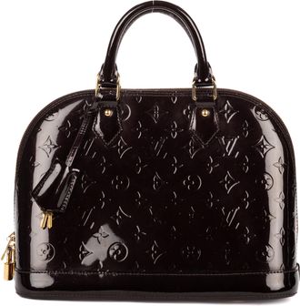 Louis Vuitton Pre-owned Womens Alma PM Handbag - Burgundy - One Size