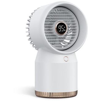 OEM Mini Aire Acondicionado Port&aacute;til, Ventilador Silencioso Para Dormitorio, Aire Acondicionado M&oacute;vil Recargable Por Usb, Humidificador Peque&ntilde;o -crezuo