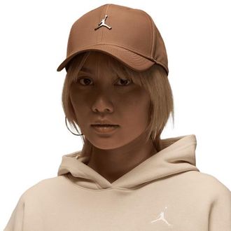 Nike Jordan Womens Jumpman Rise MTL Cap - Brown/Grey Size M/L