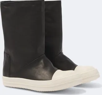 Rick Owens Sneakwaders leather boots