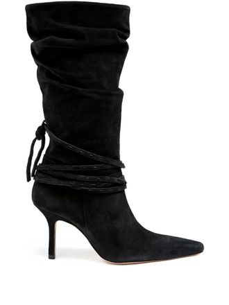 Cinq &agrave; Sept 85 mm Samina laarzen - Zwart