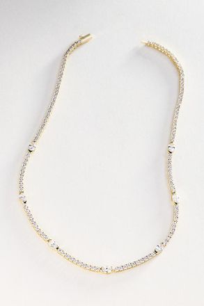 Melinda Maria Maven 18 Tennis Necklace