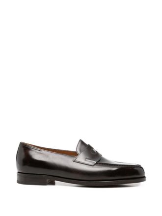 John Lobb Lopez leren loafers