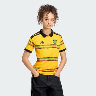 adidas Womens adidas Jamaica 26 x Bob Marley Home Jersey