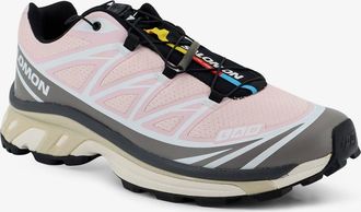 Salomon Mens Trainers Xt-6 Pink Nylon-Rubber Nylon/rubber Sneaker