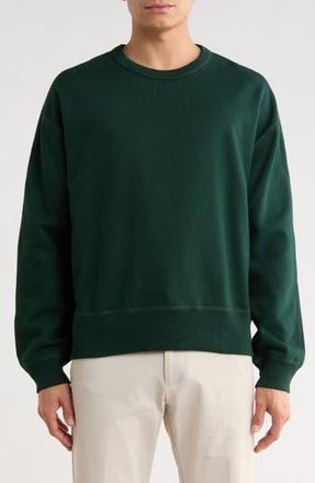 Reigning Champ Midweight Terry Relaxed Crewneck Sweatshirt in British Racing Green at Nordstrom Rack, Size Medium