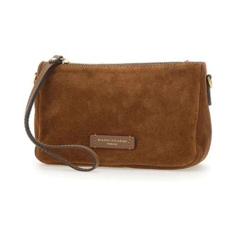 Gianni Chiarini Clutches, female, Brown, Size: ONE SIZE Nora Pouch