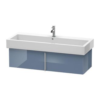 Duravit Duravit Vero Vanity 6108, De Pared, Con 1 Extra&iacute;ble, 1150mm, Color (frente/cuerpo): Laca De Alto Brillo Stone Blue - Ve610804747