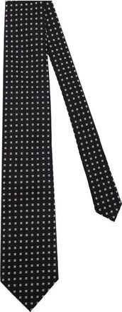 Tom Ford Flower-Motif Silk Tie Accessories