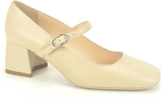 Nero Giardini Beige Pump met Bandje - Dames - Pumps - Beige - 36 EU - Schoenen