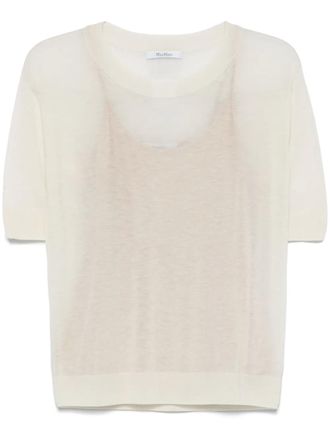 Max Mara Negelia T-shirt - Neutrals