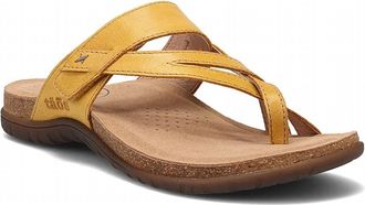 Taos Womens Perfect Thong Sandal In Yellow