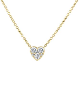 Sabrina Designs 14K 0.38 Ct. Tw. Diamond Heart Pendant