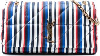 Saint Laurent Pre-owned Shoulder Bags, female, Multicolor, Size: ONE SIZE Pre-owned Leather Shoulder Bag