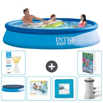 Intex Piscina Easy Set Redonda - 366x76 Cm - 7-piezas S129