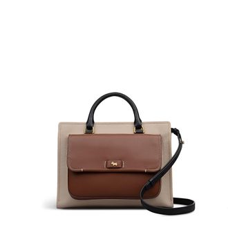 Radley London Talbot Way - Colourblock Medium Ziptop Satchel Bag