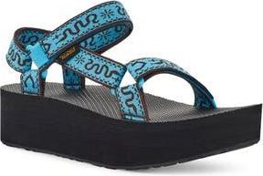 Teva Universal Platform Sandal in Bandana Aquarius at Nordstrom Rack, Size 10