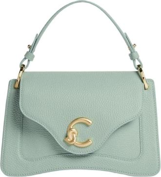 Coccinelle C-Me Small - Dames - Handtassen - Blauw - ONE Size - Leer - Tassen