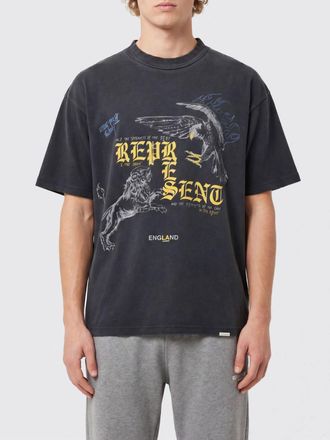 Represent T-shirt relaxed fit in cotone con stampa grafica e logo