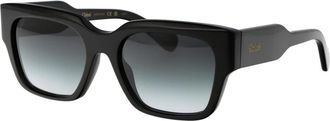 Chlo&eacute; Stijlvolle zonnebril voor een trendy look - Dames - Zonnebrillen - Zwart - 54 MM - Accessoires
