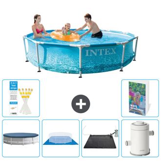 Intex Piscina Con Estructura Redonda - 305x76 Cm - 7-piezas S92
