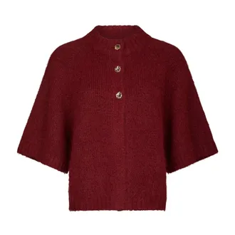Neo Noir Cardigans - female - Neo Noir - Cardigans - Red - XS - Knitwear